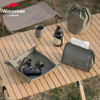 Naturehike Хартиена кутия за съхранение на платно открит къмпинг домакински чанта за съхранение маса за хранене и масичка за чай чекмеджето NH21SN001