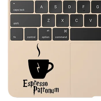 Еспресо Патронум Кафе Стикер за Лаптоп Macbook Pro 16 