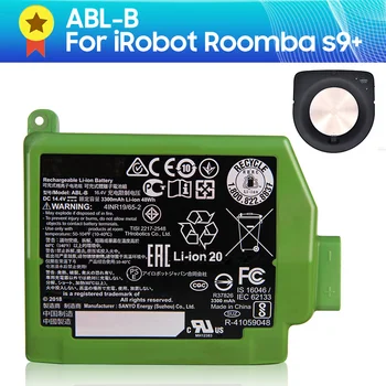 Оригиналната работа на смени Батерията ABL-B 3300 ма за почистване на улиците, За iRobot Roomba s9 + Автентична батерия за почистване на улиците батерията на 100% обещание