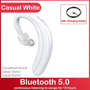 безжична Bluetooth слушалка M20, съвместим с Bluetooth, за бизнес, Подвесного Ушния тип, защитени от пот Спортни Слушалки 2022, Нов Дизайн