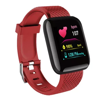 116 Плюс Смарт Гривна Спортен Bluetooth Smartband Наблюдение На Сърдечната Честота, Умни Часовници D13 Смарт Гривна Със Сензорен Екран Smartwatch