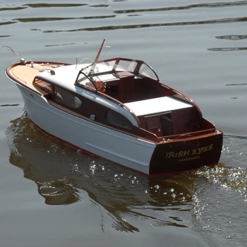 Модел Яхта Catalina Обработка на ламиниран паркет От Липа Обновена Версия на Комплект за Радиоуправляемой Лодка Комплект За Моделиране Събрание