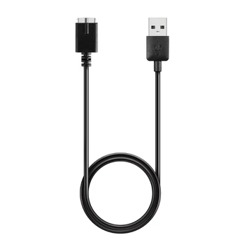 Черен 1 М USB Кабел За Зареждане, Кабел Бързо Зарядно Устройство Линия На Polar M430 Работи Часовници