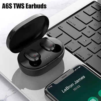 Оригиналната Безжична Bluetooth Слушалка A6S TWS с Микрофон Air Pro Слушалки за Xiaomi Слушалките с Шумопотискане Bluetooth Слушалки
