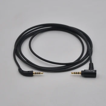 Нов Черен OCC 2,5 мм БАЛАНСИРАН аудио кабел За B & W Бауърс & Wilkins P5 series 2 P5 Безжични слушалки P9 Signature