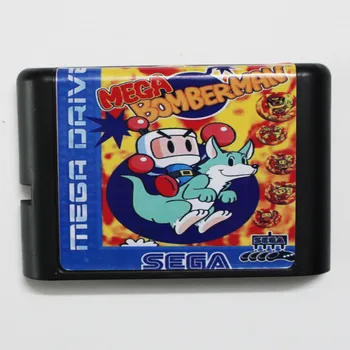 Mega Bomber Man 16 бита MD Игрална карта За Sega Mega Drive За Genesis