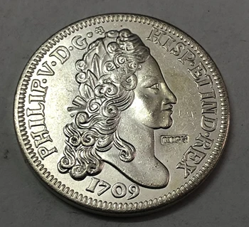 1709 MJ Испания 8 реала - Felipe VCopy Монета