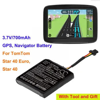 Cameron Sino 700mAh GPS, Батерия за навигатор VF3S, AHA11108003 за TomTom Star 40, Star 40 Евро