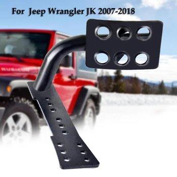 Метална Мъртва Педала на Лявата Странична Поставка за Краката Kick Panel за 2007-2018 Jeep Wrangler JK Автомобилен Стайлинг