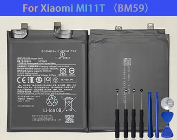 BM59 Батерия За Xiaomi MI 11T Батерия Оригинална Капацитет на Замяна Ремонт на Част от Мобилен Телефон Батерии Bateria
