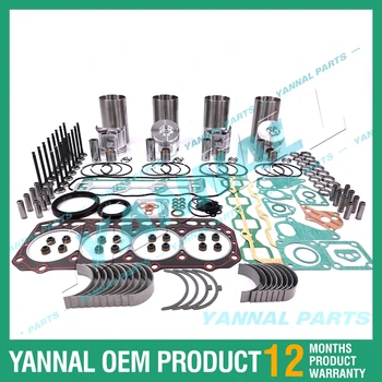 За двигателя Yanmar Komatsu 4TNV88 4D88-6 4D88E 4D88E-5KFD Комплект за основен ремонт и възстановяване на