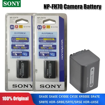 Оригинални батерии на Sony NP-FH70 NP-FH70 NPFH70 NP-FH60 DCR-DVD650 HC52 SX40 SX40E SX60E CX100E CX12E XR500E XR520E SR47E