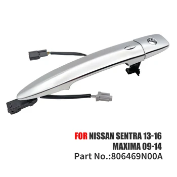 806469N00A Врата копчето за Nissan Sentra 13-16 Maxima 09-14 Предната Лява Водительская Отвън