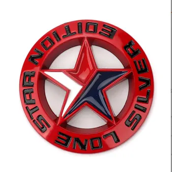 Иконата LoneStar предната решетка е украсена с етикети за Jeep Lone Star Texas емблема ИЗДАНИЕ модифицирани аксесоари логото на купето автомобилни стикери