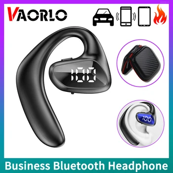 Спортни Безжични Слушалки С Led Дисплей Бизнес Bluetooth 5,2 Слушалки С Отолог на една Кука HIFI С Шумопотискане на Бас С Микрофон Детска Слушалки