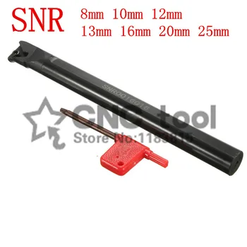 SNR0008K11 SNR0010K11 SNR0012M11 SNR0013N16 SNR0016Q16 SNR0020R16 SNR0025S16 Струг инструмент с ЦПУ с вътрешна резба прът Безплатна доставка
