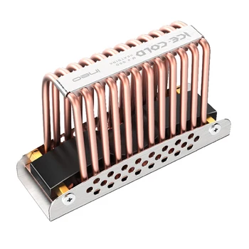 Чист Меден Радиатор M. 2 Твърд Диск Топлинна Тръба на Радиатора SSD Охладител за Твърд Охлаждащ Жилетка за Твърдия Диск 2280 NVME SSD