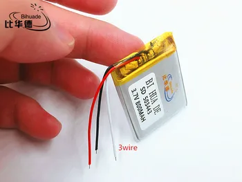 Li-Po 3-проводный 503443 3,7 На 800 mah Литиево-полимерна батерия с Защитна цена За цифрови Продукти GPS Tablet PC