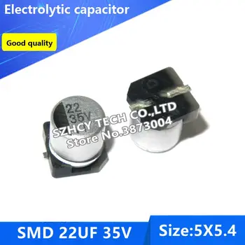 100шт SMD 22 icf 35 В 5 * 5,4 Електролитни кондензатори