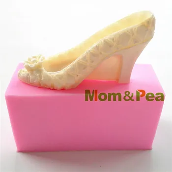 Мама и Грах 0952 Безплатна Доставка на Дамски Обувки във Формата На Силиконовата Форма на Украса на Тортата Скърпвам Торта 3D Мухъл Храна