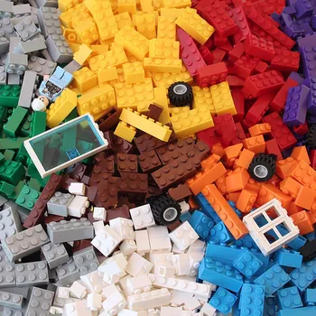 Градските Строителни Блокове САМ Креативна Обемна Модел Тухли Децата се Събират Обучающую Играчка, Подарък са Съвместими Всички Маркови Малки Размери 23 Цвят