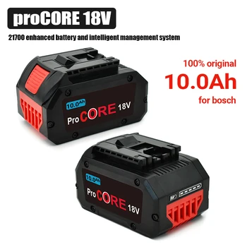 100% висококачествена литиево-йонна Акумулаторна Батерия 18V 10.0 Ah GBA18V80 за Акумулаторни Дрелей Bosch 18 Волта MAX