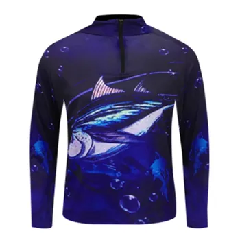 Анти-UV Риболовна Дрехи с Цип 2022, Нов Дизайн, Мъжки Рибарски Ризи, бързо съхнещи Слънчеви Рибарски Ризи
