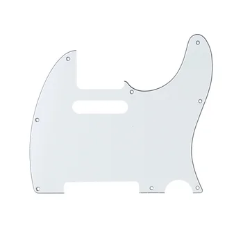 Тампон за тялото-китара Musiclily Pro с 8 дупки за Fender Japan Telecaster производство JPN, пергамент 3Ply