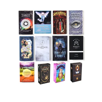 27 Стилни карти Таро с Петна Цветни карти, Оракул на Най-популярната колода Таро 78 Карти Набор от Тесте Карти Игри за игра