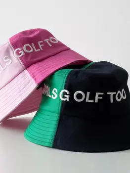 Лятна нова шапка за голф, дамски модни универсална солнцезащитная шапка, солнцезащитная шапка без връх, спортна шапка за отдих на открито, моден тренд, празен топ
