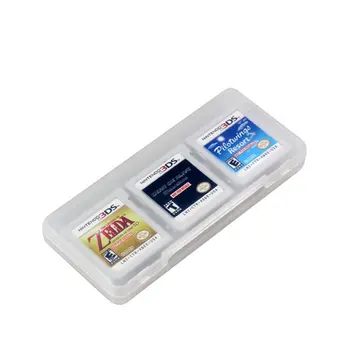 6 в 1 Твърда Пластмасова Кутия за Съхранение за Носене с Държач за Карти игра Nintend DS 2DS New 3DS XL ЩЕ 3DSLL 3DSXL