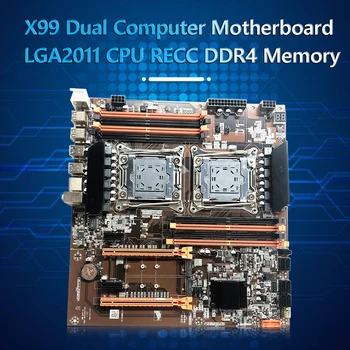 X99 Двуканална дънна Платка ATX SATA III M. 2 NVME SSD, USB 3.0 дънна Платка с памет DDR4 За процесор Intel LGA2011-V3 Пин Xeon