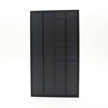 ДОМАШНИ любимци lamination12V 7 W Слънчеви Панели Поликристални Силициеви САМ Мощност на Батерията Зарядно Устройство Модул на малките Слънчеви Панели играчка