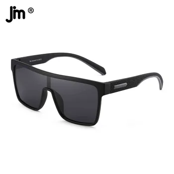 JM Модни Квадратни Слънчеви Очила Polarized Мъжки И Дамски Маркови Дизайнерски Vintage Слънчеви Очила с UV400