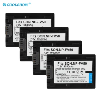 NP-FV50 NP FV50 NPFV50 NP-FV30 NP-FV40 Камера Батерия 1050 mah За Sony HDR-CX150E HDR-CX170 HDR-CX300 Батерия