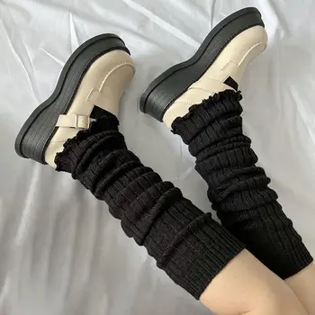 1 Чифт Луксозни Дълги Чорапи, Миещи Високи Чорапи за краката, Високи Еластични Чорапи за студена Зима, дамски Чорапи за защита на краката, Запазване на топлината