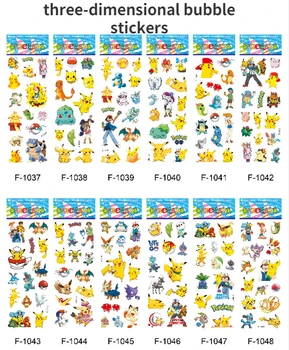 Pokemon японски аниме q версия на Pikachu малък огнен дракон етикети детска играчка стая автомобил вечерни празнични украси kawaii