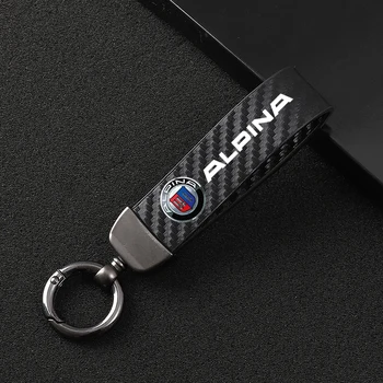Нов Ключодържател За Полагане на Колата е От въглеродни влакна 4s Shop Красив Подарък Ключодържател BMW Alpina M 3 5 6 X1 X3 X5 X6 Z E39 E46 E60 E90 E60