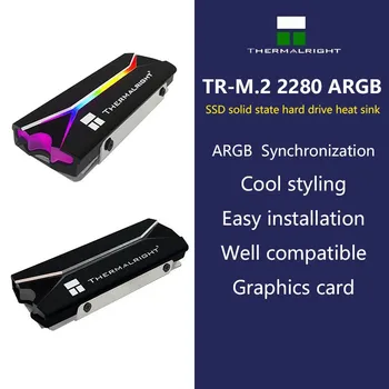 Thermalright M. 2 SSD SSD cooler Твърди радиатор ARGB 2280 AURA Sync M2 Радиаторный жилетка